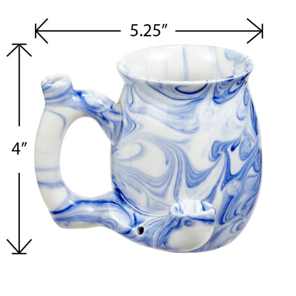 Blue Marble roast & toast small mug - Image 3