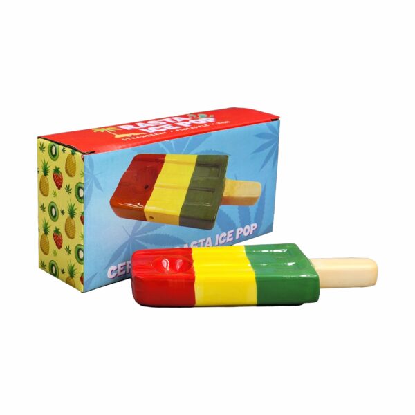Rasta Ice Pop Pipe - Image 4