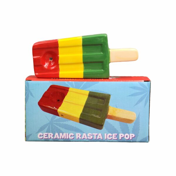 Rasta Ice Pop Pipe - Image 6