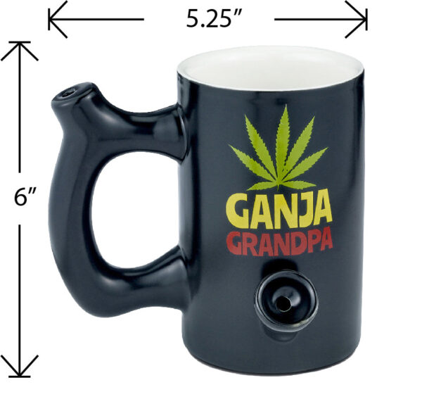Ganja Grandpa Roast & Toast Mug - Image 3