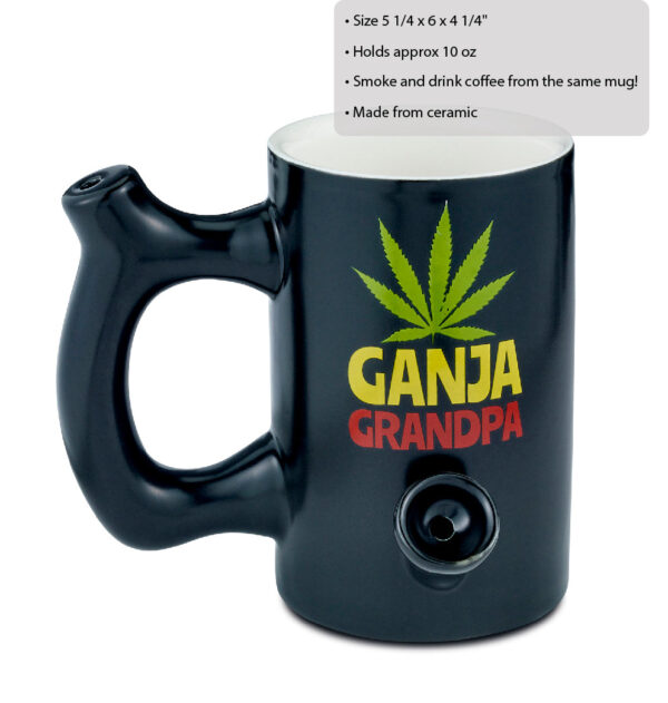 Ganja Grandpa Roast & Toast Mug - Image 2