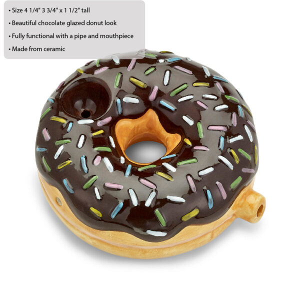 Chocolate Donut Pipe - Image 2