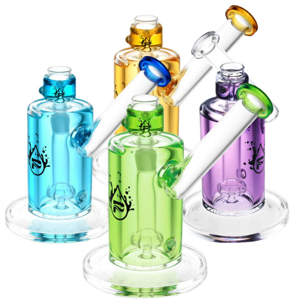 Pulsar Glacial Glycerin Sidecar Bubbler -6″/14mm F/Clrs Vary
