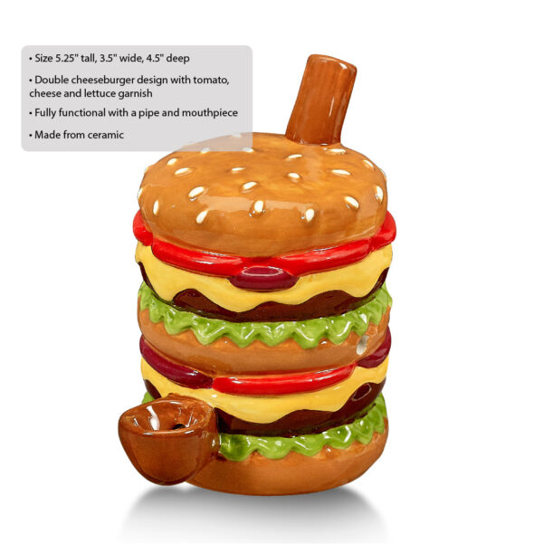 Cheese Burger Pipe - Image 2