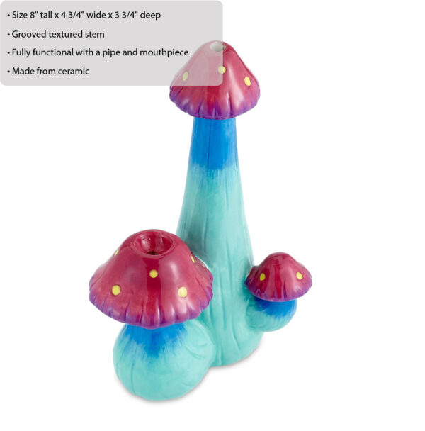 Triple Mushroom Pipe - Image 2
