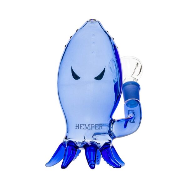 Hemper Kraken Glass Water Pipe – 5.75″ / 14mm F - Image 2