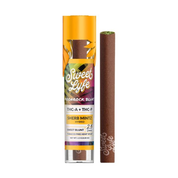 Sweet Lyfe Moonrock Blunt THCA+THCP – Sherb Mintz – Hybrid