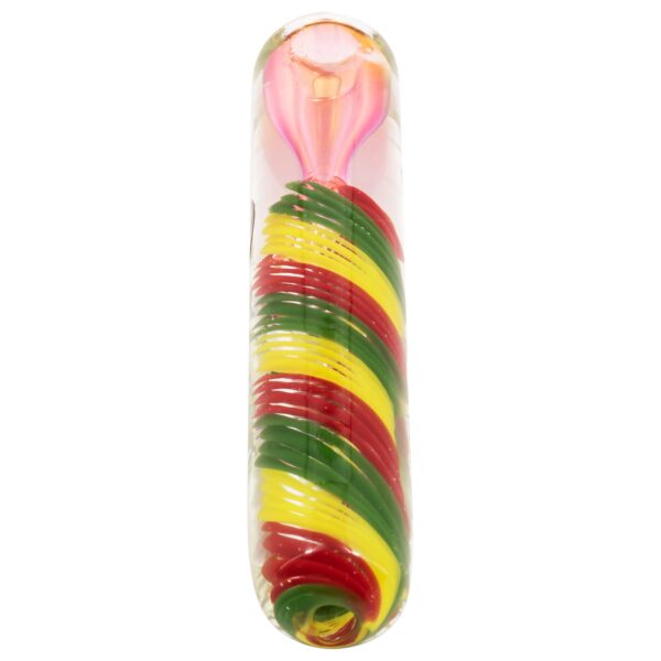 LA Pipes The “Rasta Twister” Chillum Pipe - Image 3