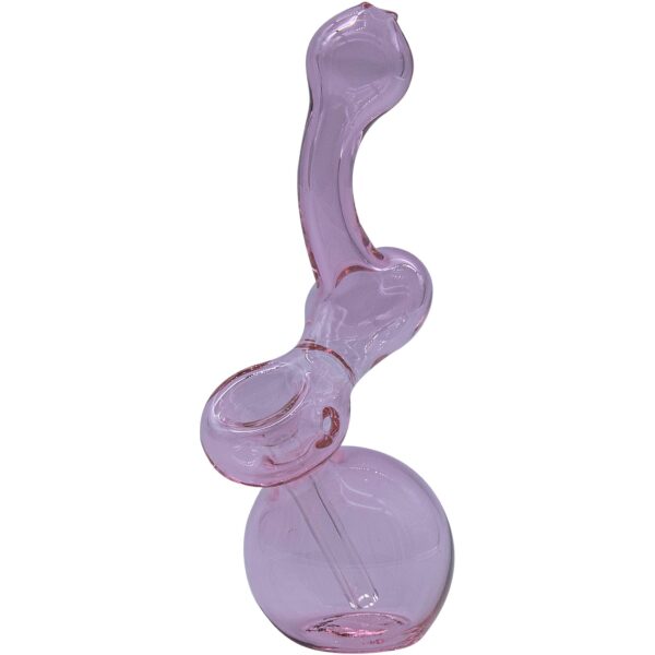 LA Pipes “Sherbub” Glass Sherlock Bubbler Pipe (Various Colors) - Image 7