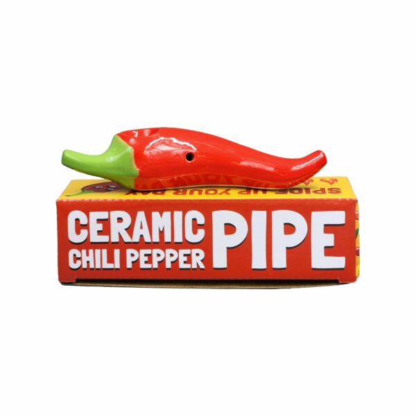 mini chili pepper pipe – red - Image 10