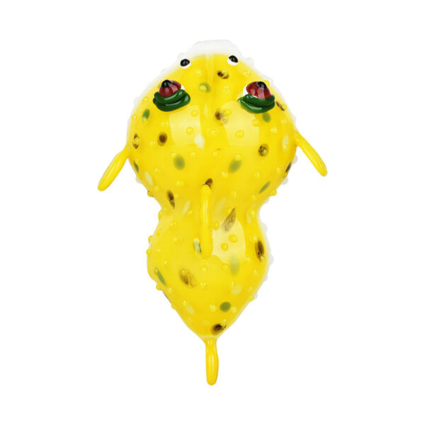 Puff Puff Puffer Fish Hand Pipe – 4.75″ / Colors Vary - Image 4