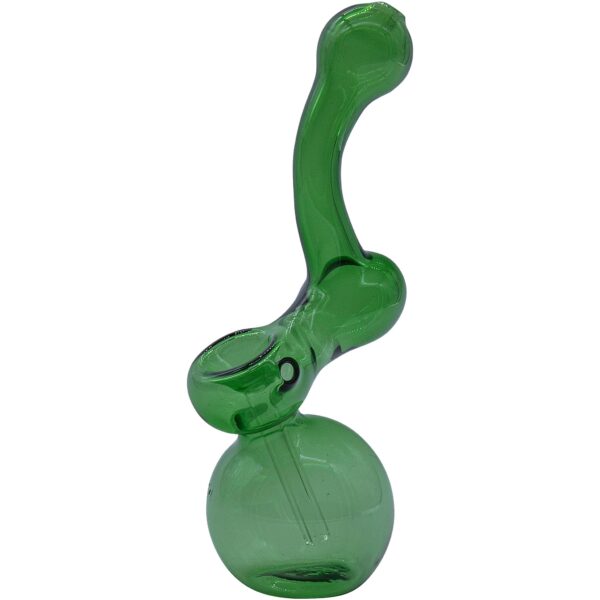 LA Pipes “Sherbub” Glass Sherlock Bubbler Pipe (Various Colors) - Image 8