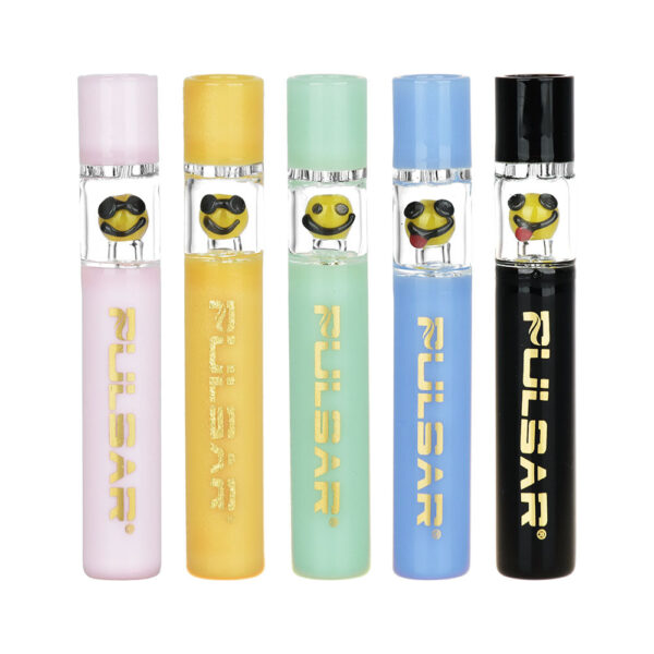 Pulsar Emoji One Hitter – 4″ / Assorted Styles – 5PC SET