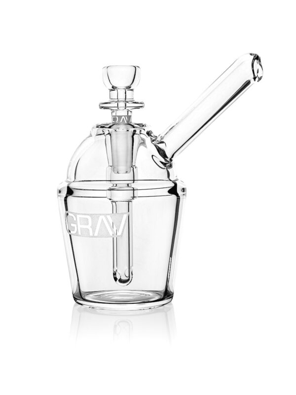 GRAV® Slush Cup Pocket Bubbler – Clear