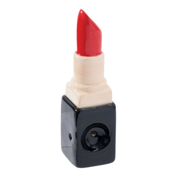 Wacky Bowlz Lipstick Ceramic Hand Pipe – 3.75″