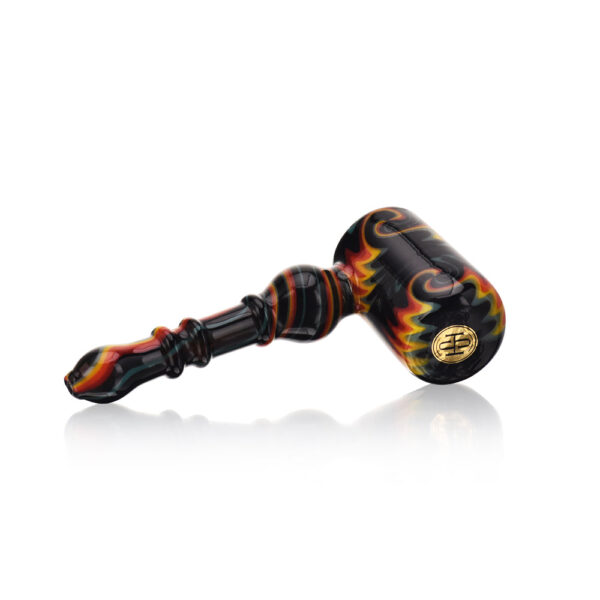 High Society | Eris Premium Wig Wag Bubbler (Black Rainbow V1) - Image 3