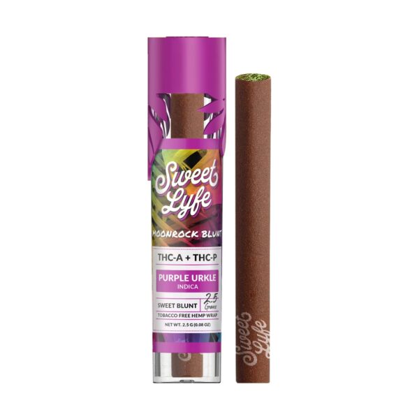 Sweet Lyfe Moonrock Blunt THCA+THCP – Purple Urkle – Indica
