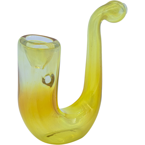 LA Pipes “Calabash” Fumed Glass Sherlock - Image 4