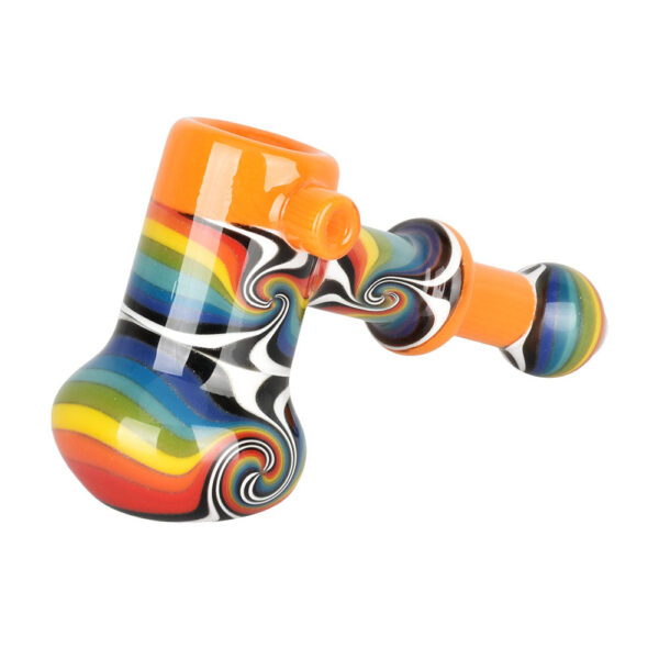 Synesthesia Bubbler Pipe – 5.75″/Colors Vary - Image 3