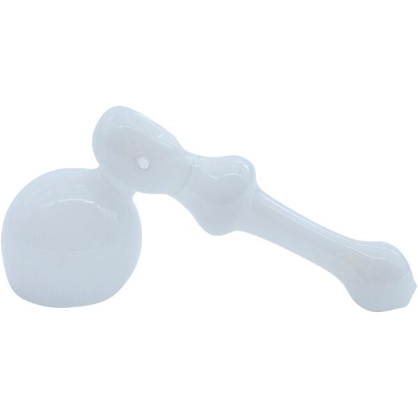 LA Pipes “Ivory Hammer” Glass Hammer Bubbler Pipe - Image 2