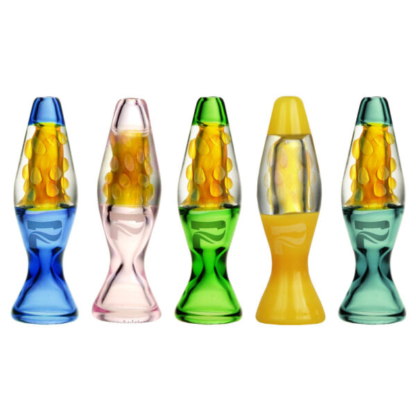 Pulsar Lava Lamp One Hitter – 3″ / Colors Vary