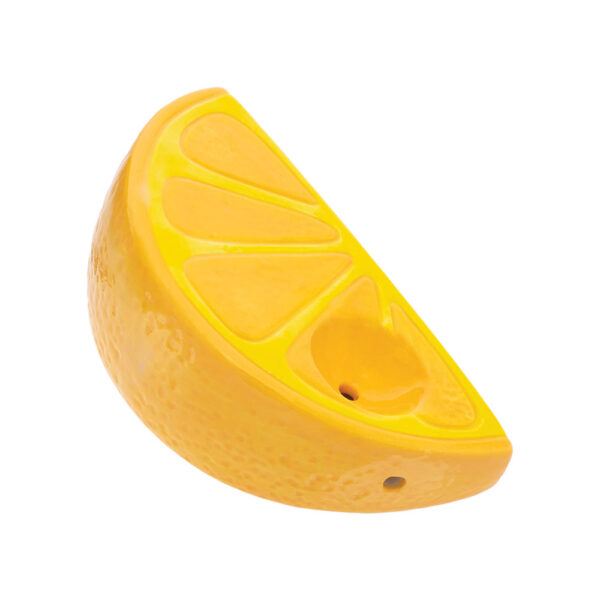 Wacky Bowlz Orange Slice Ceramic Hand Pipe | 3.5″