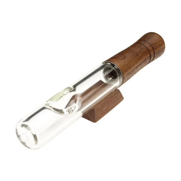 Marley Natural Glass & Walnut Steamroller - Image 3