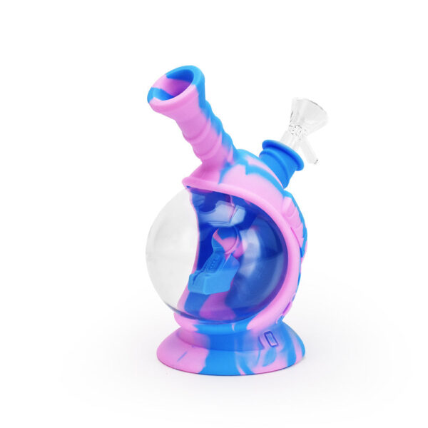 Ritual – 7.5” Silicone Astro Bubbler – Cotton Candy