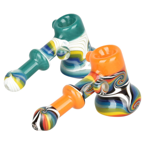 Synesthesia Bubbler Pipe – 5.75″/Colors Vary