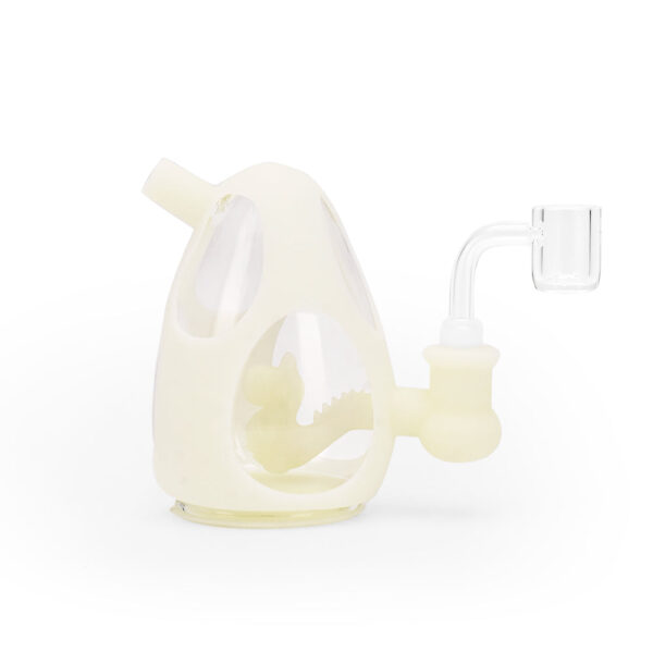 Ritual – 5” Silicone Yoshi Egg Rig – UV Titanium White