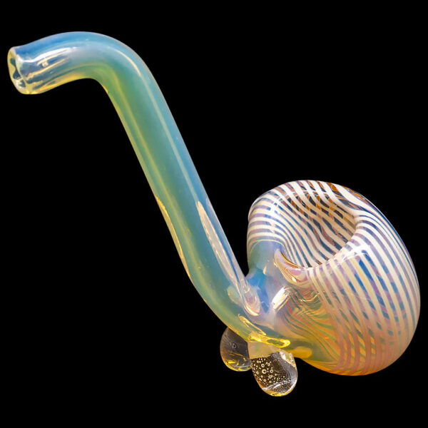 LA Pipes “Flaco” Skinny Glass Sherlock Pipe - Image 11