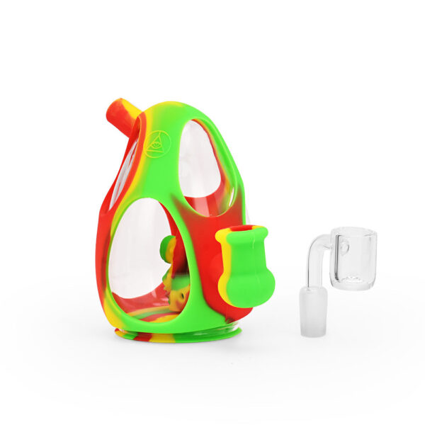 Ritual – 5” Silicone Yoshi Egg Rig – Rasta - Image 2