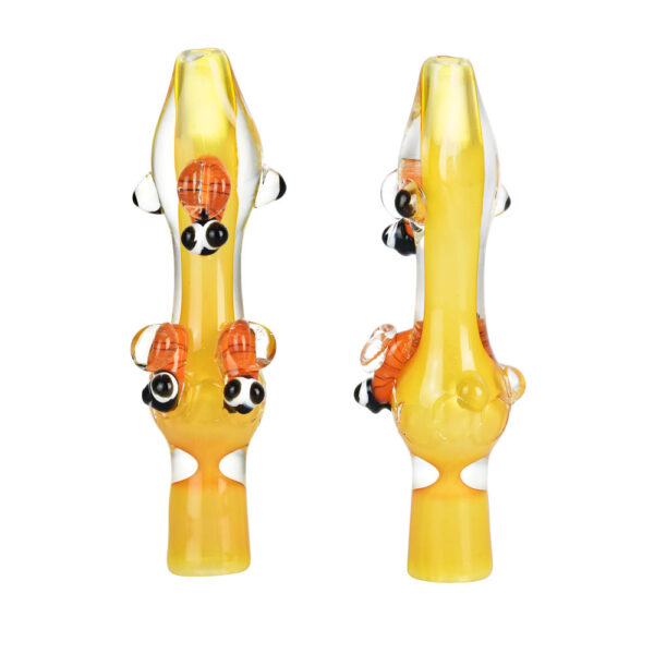 Lil Bees Honey Golden Chillum Pipe – 4″