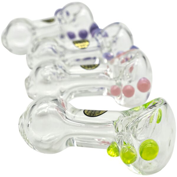 LA Pipes Thick Glass Spoon Pipe - Image 3