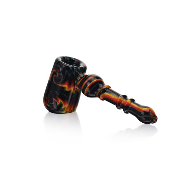 High Society | Eris Premium Wig Wag Bubbler (Black Rainbow V1) - Image 2
