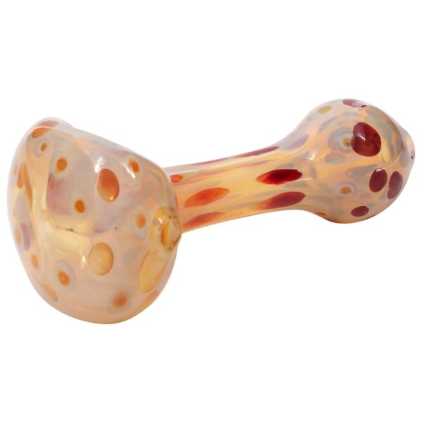 LA Pipes Polka Dot Glass Spoon Pipe - Image 10