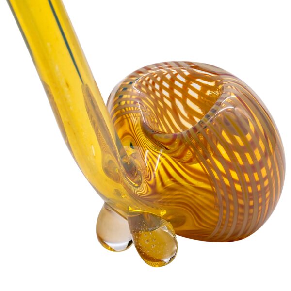LA Pipes “Flaco” Skinny Glass Sherlock Pipe - Image 10