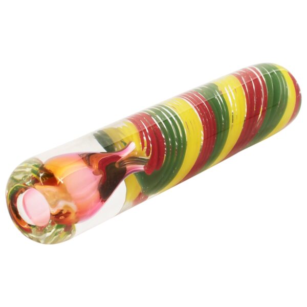 LA Pipes The “Rasta Twister” Chillum Pipe - Image 2