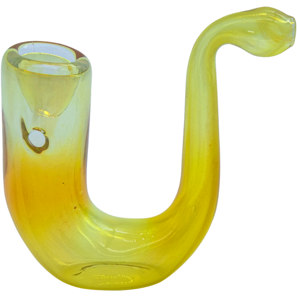 LA Pipes “Calabash” Fumed Glass Sherlock - Image 3