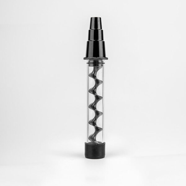 5″ Glass Blunt Hand Pipe – Multiple Colors - Image 4