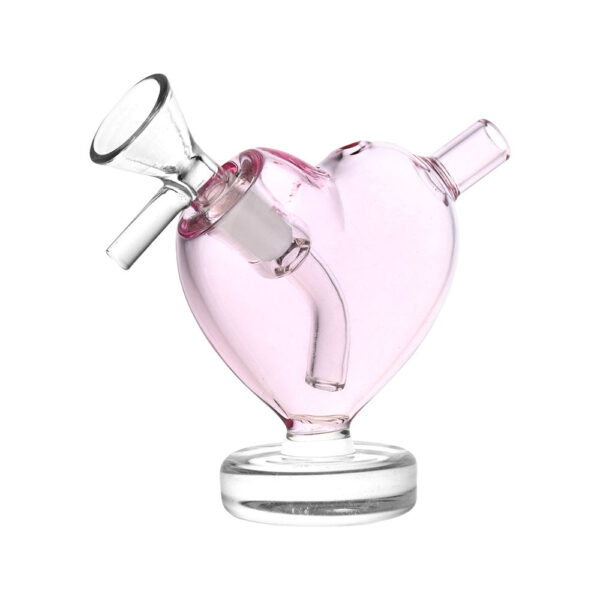 From The Heart Glass Mini Bubbler – 3″ / 10mm F