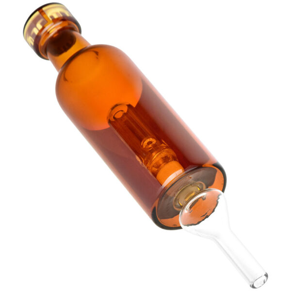 Dabtized Liquor Bottle Bubbler Dab Straw – 7.25″ / 10mm F / Designs Vary - Image 3