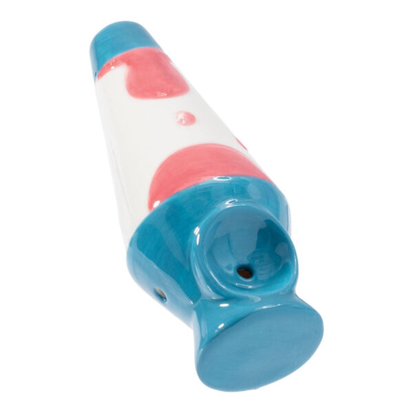 Wacky Bowlz Lava Lamp Ceramic Pipe – 3.75″