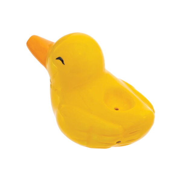 Wacky Bowlz Lil Ducky Ceramic Hand Pipe | 3.5″ - Image 2