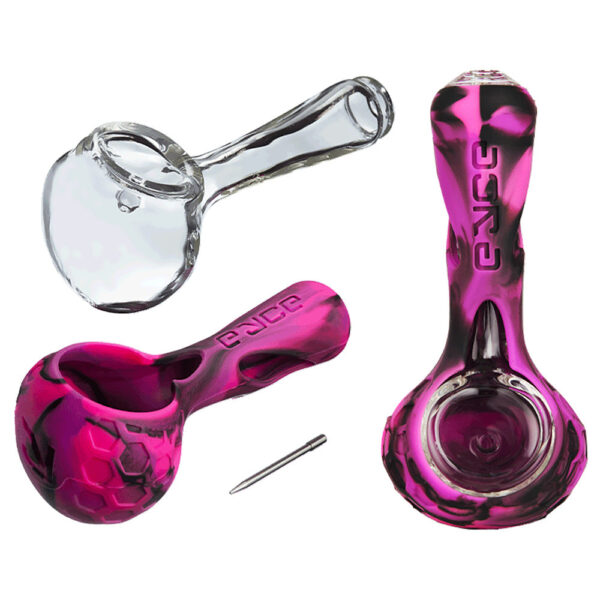 Eyce ProTeck Alien Spoon Pipe – 4.5″ / Asst 10PC - Image 2