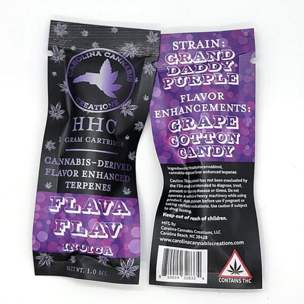 HHC Cartridge 1g – Flava Flav (Indica)