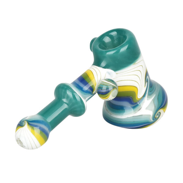 Synesthesia Bubbler Pipe – 5.75″/Colors Vary - Image 2