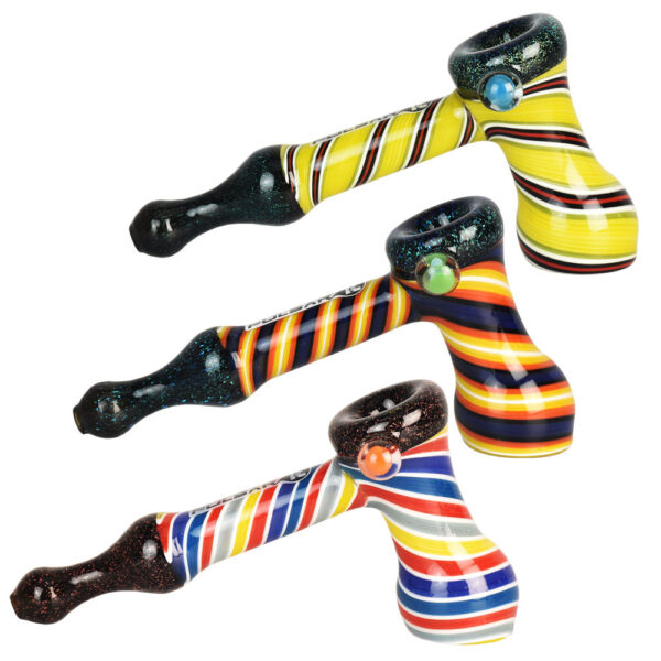 Pulsar Cosmic Confection Hammer Bubbler – 5″/Colors Vary