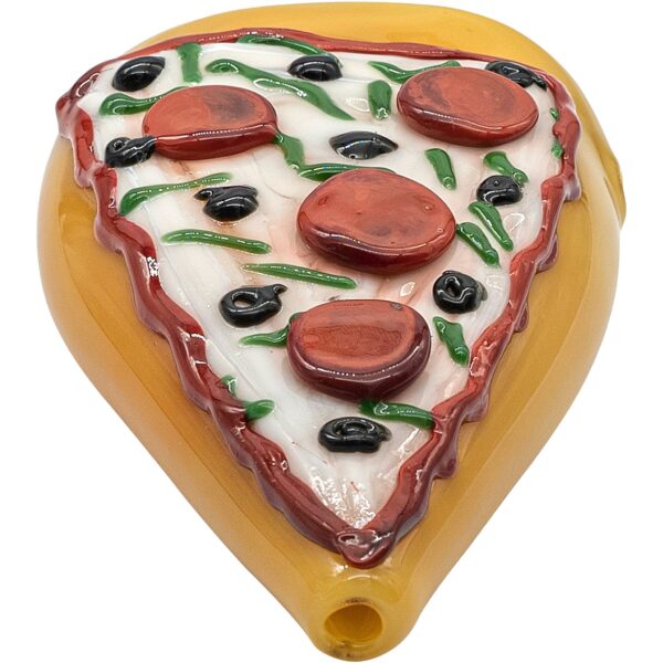 LA Pipes “Potperoni” Glass Pizza Pipe - Image 4