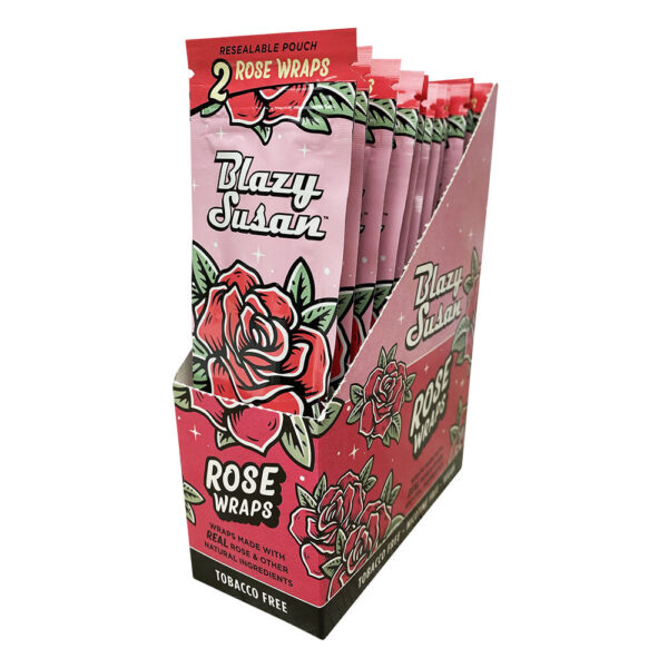 Blazy Susan Rose Wraps – 2pk 25pcs